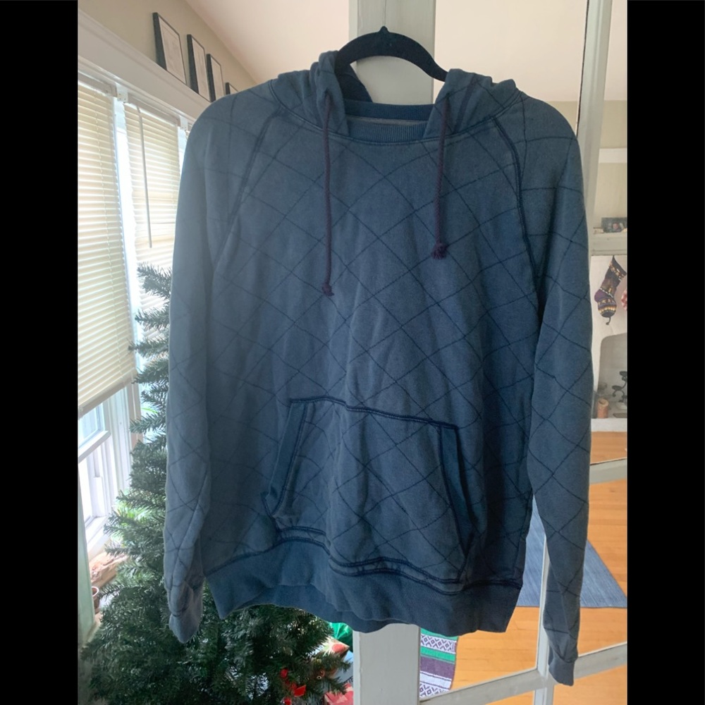 CPO Provision Blue Hoodie with Quilting Detail